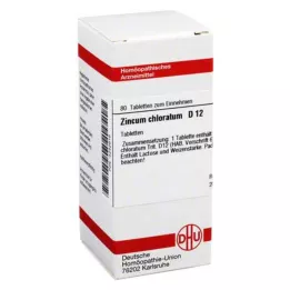 ZINCUM CHLORATUM D 12 tableta, 80 kom