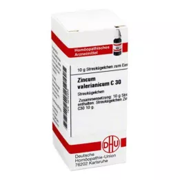 ZINCUM VALERIANICUM C 30 globula, 10 g
