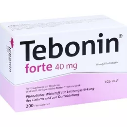 TEBONIN forte 40 mg filmom obložene tablete, 200 kom