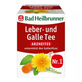 BAD HEILBRUNNER Filter vrećice čaja za jetru i žuč, 8X1,75 g