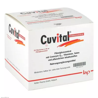 CUVITAL Koncentrat za piće, 25X25 ml CUVITAL Koncentrat za piće, 25X25 ml