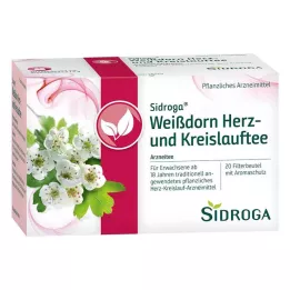 SIDROGA Filter vrećica čaja od gloga za srce i cirkulaciju, 20X1,5 g