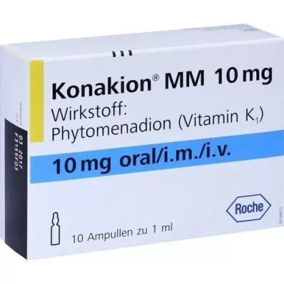 KONAKION MM 10 mg otopina, 10 kom