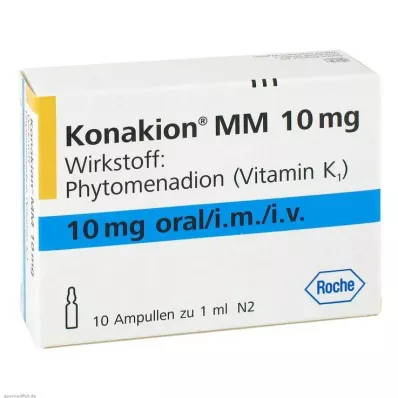 KONAKION MM 10 mg otopina, 10 kom
