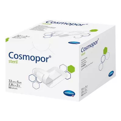 COSMOPOR sterilna obloga za rane 5x7,2 cm, 50 kom