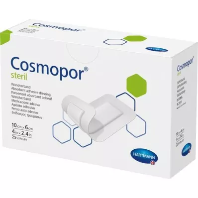 COSMOPOR sterilna obloga za rane 6x10 cm, 25 kom