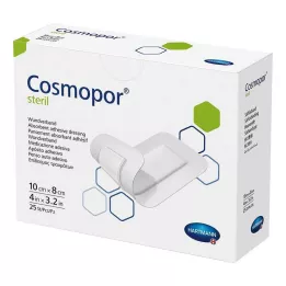COSMOPOR sterilna obloga za rane 8x10 cm, 25 kom