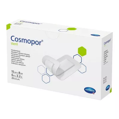 COSMOPOR sterilna obloga za rane 8x15 cm, 25 kom