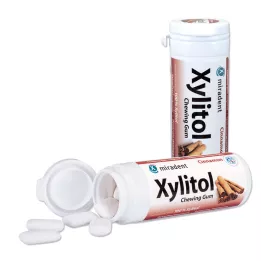 MIRADENT Xylitol Guma za žvakanje Cimet, 30 kom