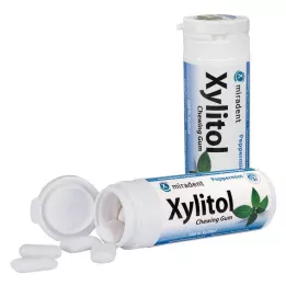 MIRADENT Guma za žvakanje Xylitol Mint, 30 kom