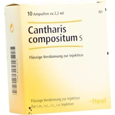 CANTHARIS COMPOSITUM S ampule, 10 kom