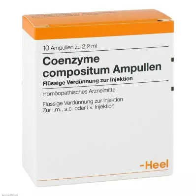 Coenzyme compositum ampule, 10 kom