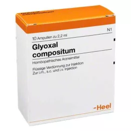 GLYOXAL compositum ampule, 10 kom