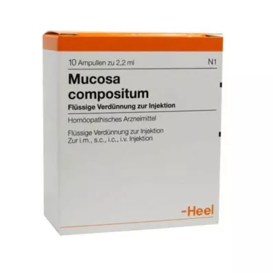MUCOSA compositum ampule, 10 kom