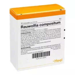RAUWOLFIA COMPOSITUM Ampule, 10 kom