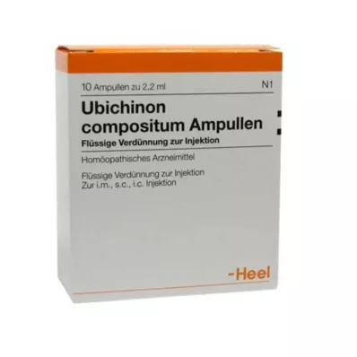 UBICHINON komp.ampule, 10 kom