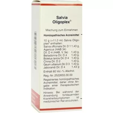 SALVIA OLIGOPLEX Tekućina, 50 ml
