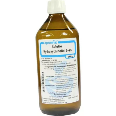 SOLUTIO HIDROKSIHIN. 0,4%, 500 ml