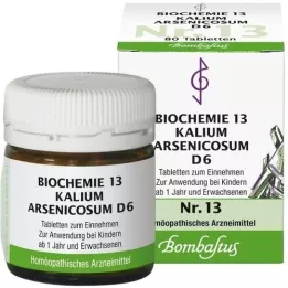 BIOCHEMIE 13 Potassium arsenicosum D 6 tableta, 80 kom