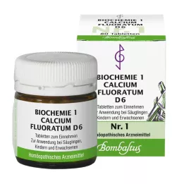 BIOCHEMIE 1 Calcium fluoratum D 6 tableta, 80 kom