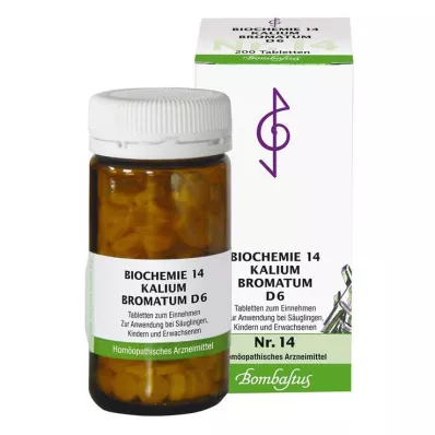 Biokemija 14 Potassium bromatum D 6 tableta 200 kom Biokemija 14 Potassium bromatum D 6 tableta 200 kom