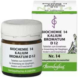 BIOCHEMIE 14 Kalium bromatum D 12 tableta, 80 kom