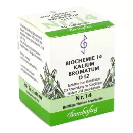 BIOCHEMIE 14 Kalium bromatum D 12 tableta, 80 kom
