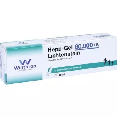 HEPA GEL 60 000 IU Lichtenstein, 100 g