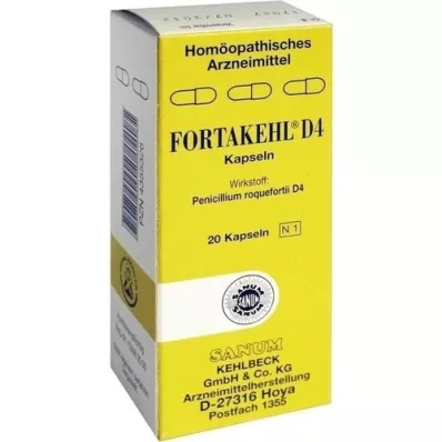 FORTAKEHL D 4 kapsule, 20 kom