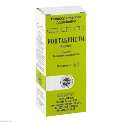 FORTAKEHL D 4 kapsule, 20 kom
