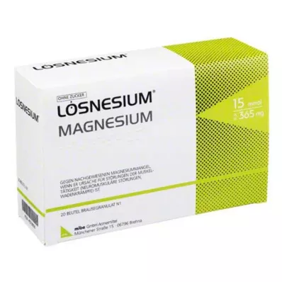 LÖSNESIUM Vrećica šumećih granula, 20 kom LÖSNESIUM Vrećica šumećih granula, 20 kom