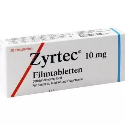 ZYRTEC Filmom obložene tablete, 20 kom