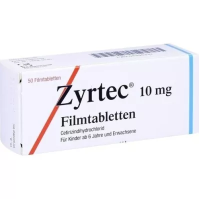 ZYRTEC Filmom obložene tablete, 50 kom