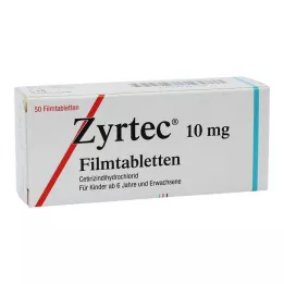 ZYRTEC Filmom obložene tablete, 50 kom