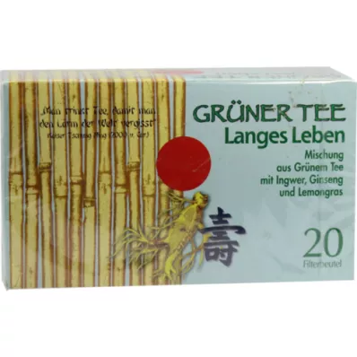 GRÜNER TEE+đumbir+ginseng filter vrećice, 20 kom