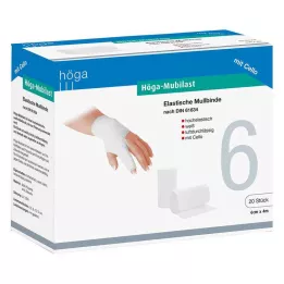 HÖGA-MUBILAST Fiksirajući zavoj 6 cmx4 m sa celofanom, 1 kom