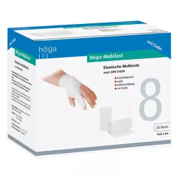HÖGA-MUBILAST Fiksirajući zavoj 8 cmx4 m sa celofanom, 1 kom