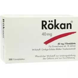 RÖKAN 40 mg filmom obložene tablete, 200 kom