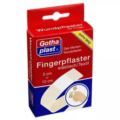 GOTHAPLAST Bandaža za prste 2x12 cm elastična, 5X2 kom