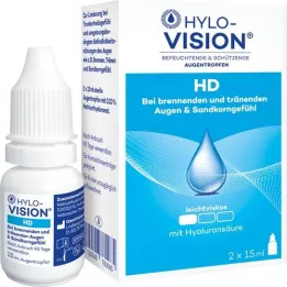 HYLO-VISION HD Kapi za oči, 2X15 ml