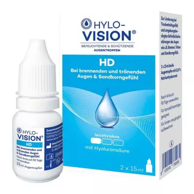 HYLO-VISION HD Kapi za oči, 2X15 ml HYLO-VISION HD Kapi za oči, 2X15 ml