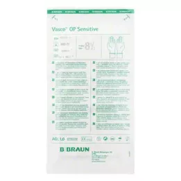 VASCO OP Osjetljive rukavice, sterilne, nepuderirane, veličina 8.5, 2 komada