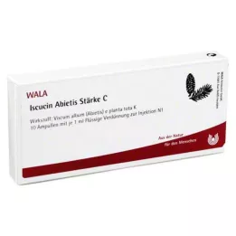 ISCUCIN abietis jačina C ampule, 10x1 ml