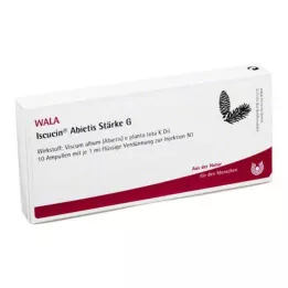 ISCUCIN abietis jakost G ampule, 10x1 ml