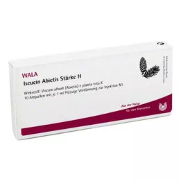 ISCUCIN abietis jačina H ampule, 10x1 ml