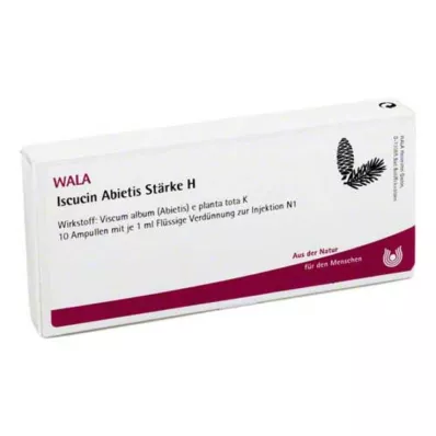 ISCUCIN abietis jačina H ampule, 10x1 ml ISCUCIN abietis jačina H ampule, 10x1 ml
