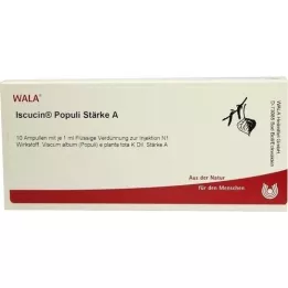 ISCUCIN populi jačina A ampule, 10x1 ml