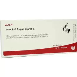 ISCUCIN populi jakost E ampule, 10x1 ml