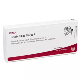 ISCUCIN tiliae jačina A ampule, 10x1 ml