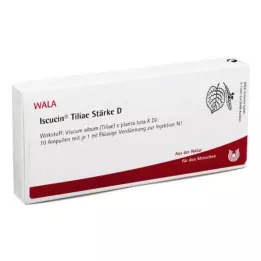 ISCUCIN tiliae jačina D ampule, 10X1 ml